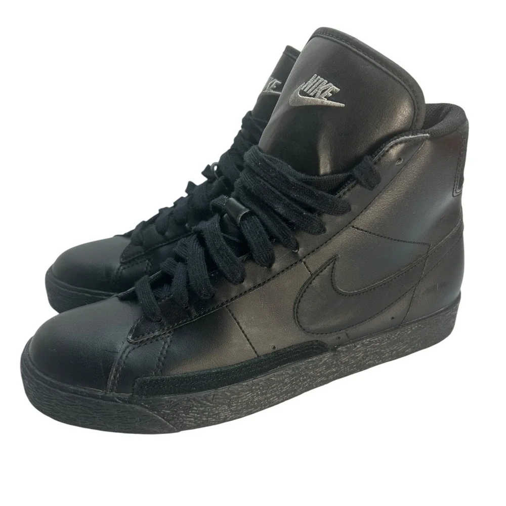 Nike SB Zoom Blazer Mid XT Bota Black AA4100-001 Youth 6.5Y Women's Sz 8